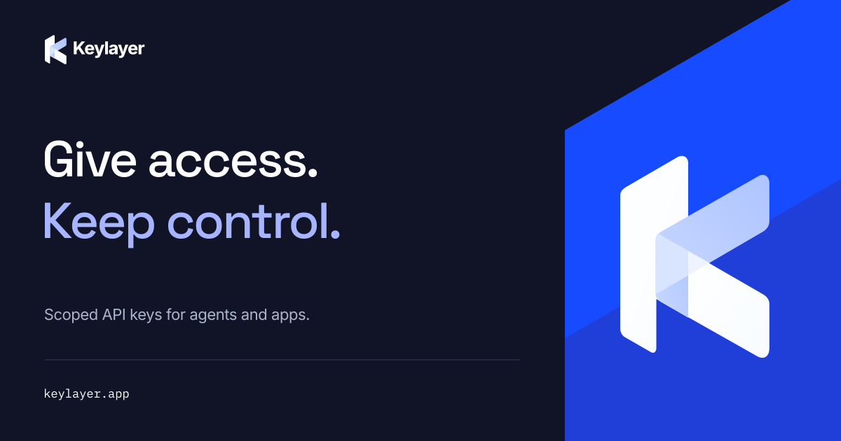 Keylayer landscape campaign: Give access. Keep control.